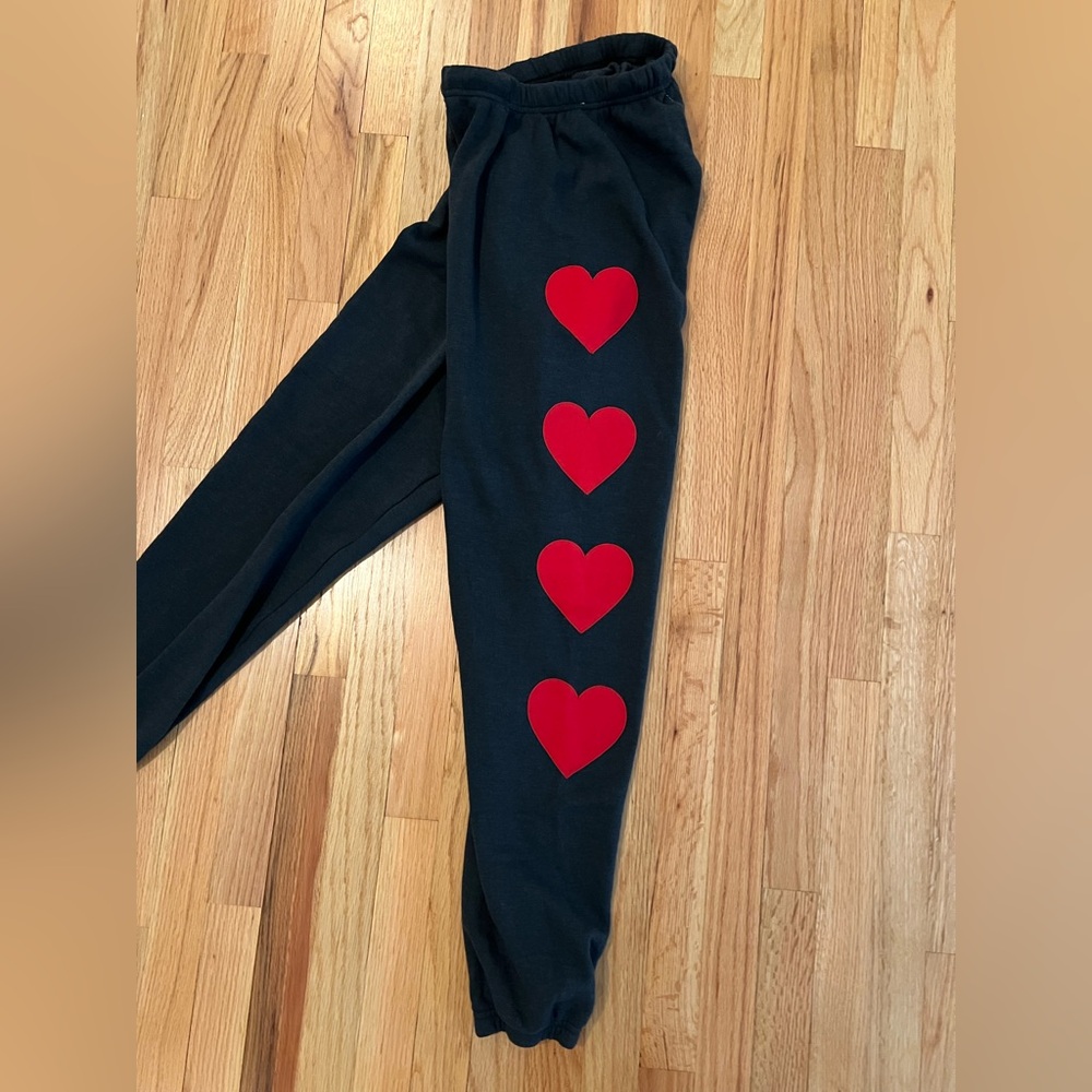 Brand New in Packaging Aviator Nation Heart Stitch Sweatpants Size Medium